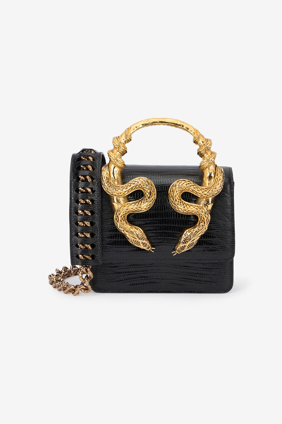 Roberto Cavalli Bag With Snakes