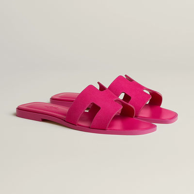 Hermès Oran Sandal Rose Sakura