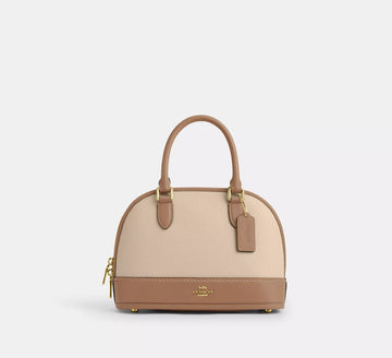 Coach Sabrina Satchel Bag in Colorblock
