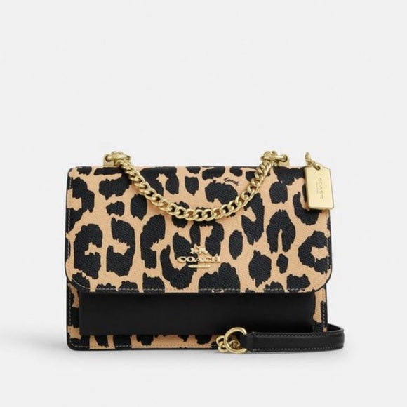 Coach Klare Crossbody Bag – Leopard Print