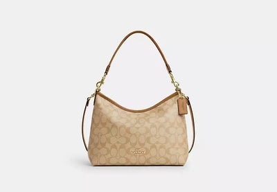 Coach Laurel Shoulder Bag In Signature Canvas hover