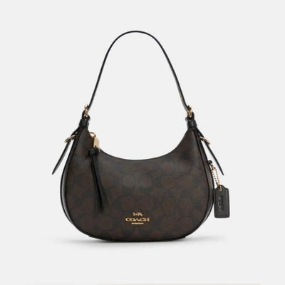 Coach Kleo Hobo In Signature Canvas