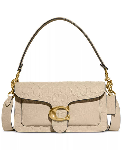 COACH – Embossed Signature Leather Tabby 26