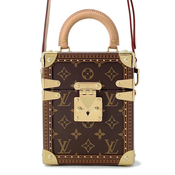 LOUIS VUITTON Camera box Monogram Brown