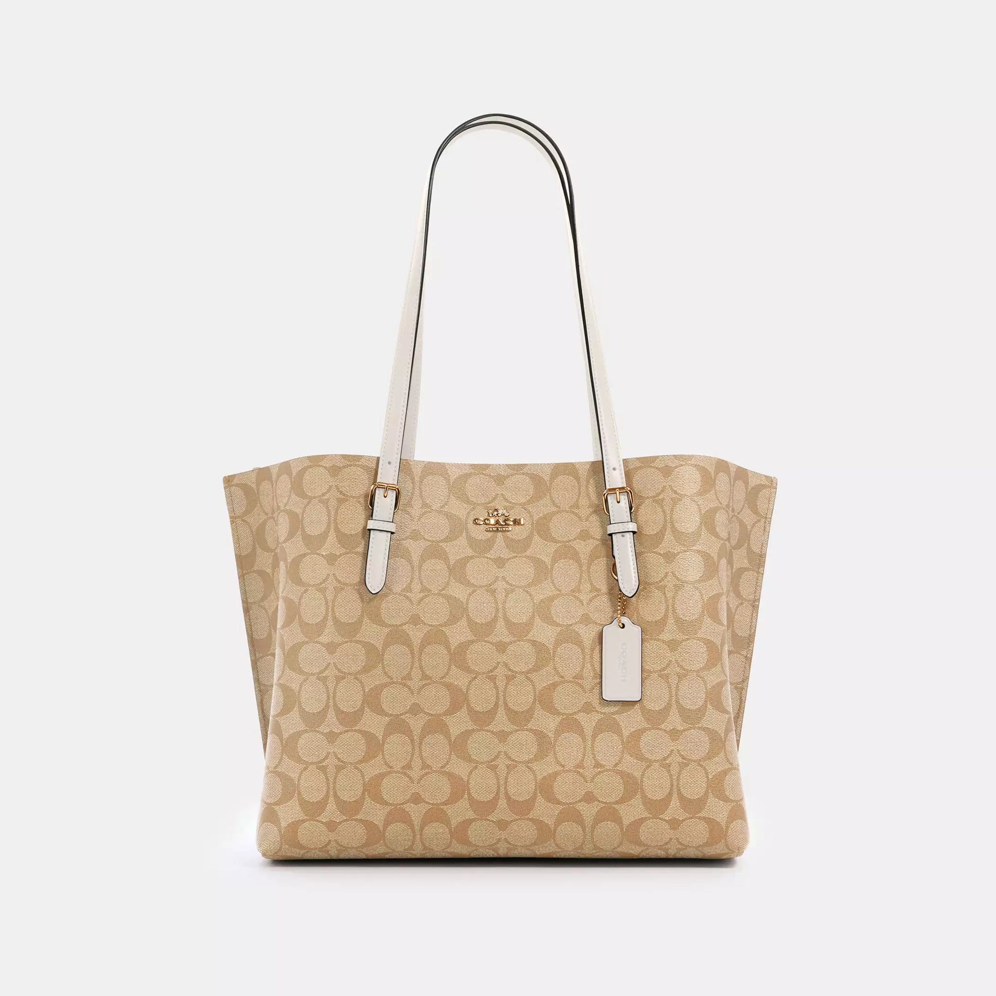 Coach Mollie Tote Bag In Signature Canvas