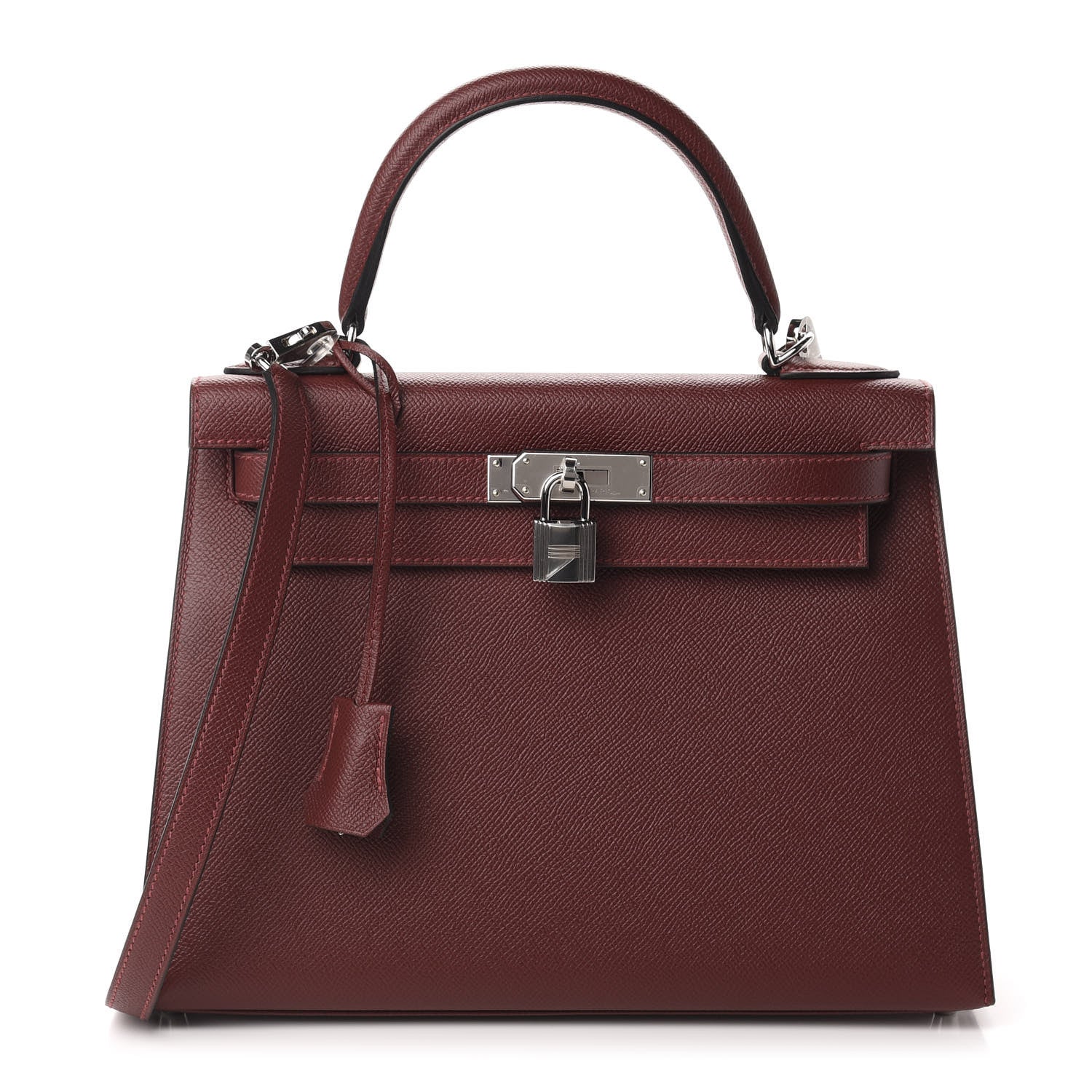 Hermes  Epsom Kelly Sellier 28 Rouge H
