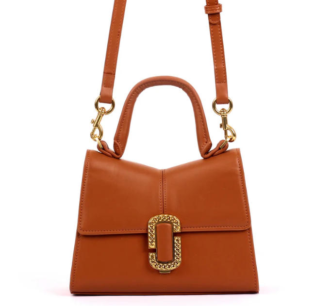 MARC JACOBS The ST. Marc Top Handle Leather Bag