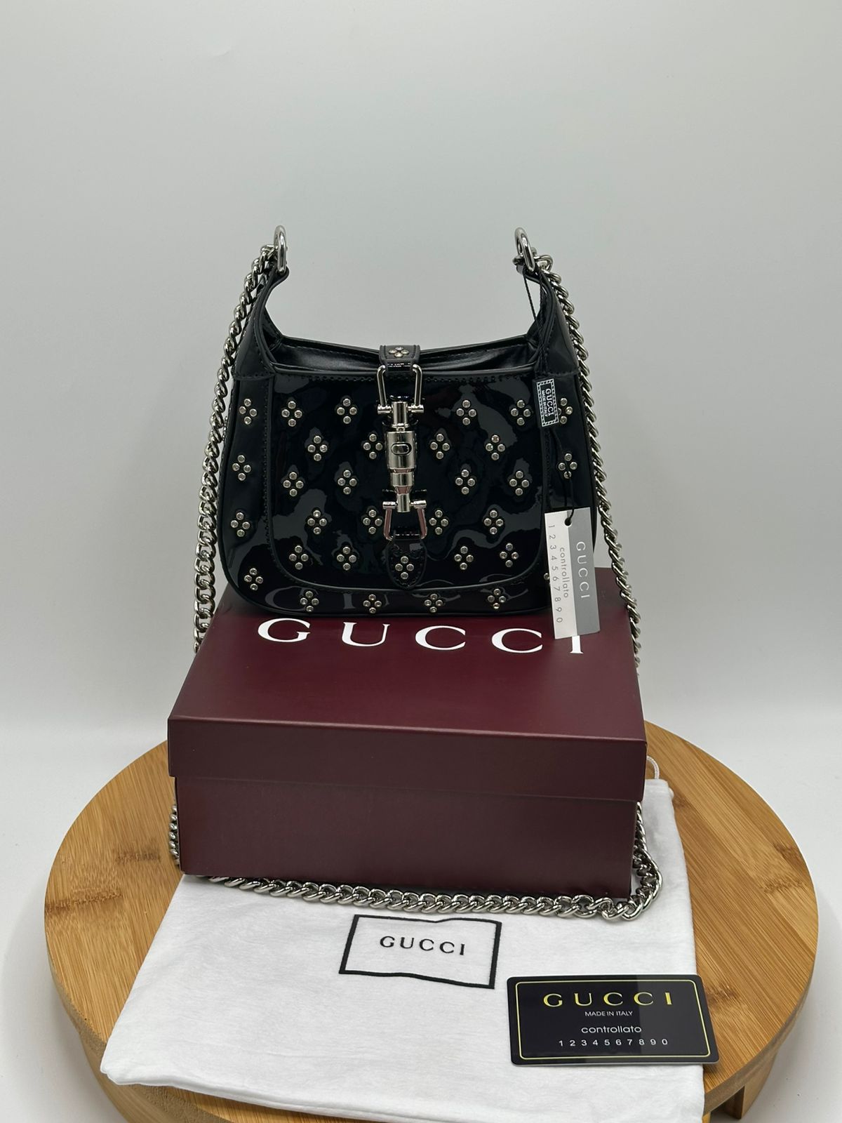 Gucci Jackie 1961 Crystal Medium Bag