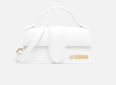 The Bambino Small handbag with adjustable crossbody strap.