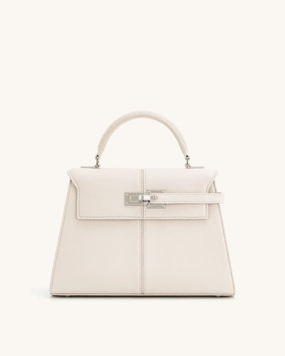JW PEI Elise Large Top Handle Bag - White