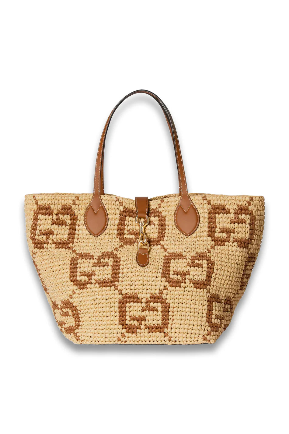 Gucci Woven Medium Tote Bag