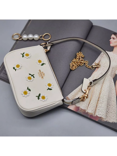 Coach Nolita 19 With Daisy Embroidery