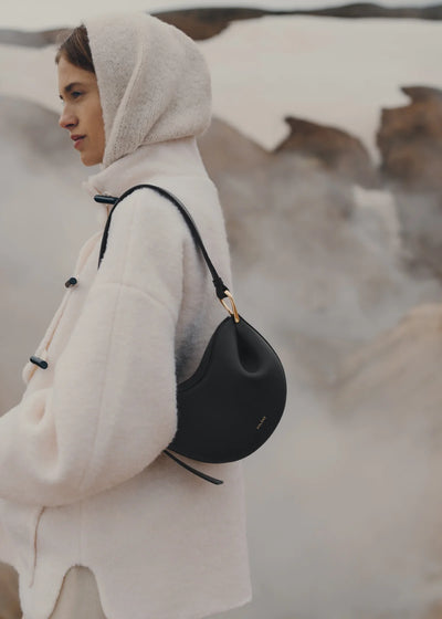 Polene Tonca Edition Textured Black