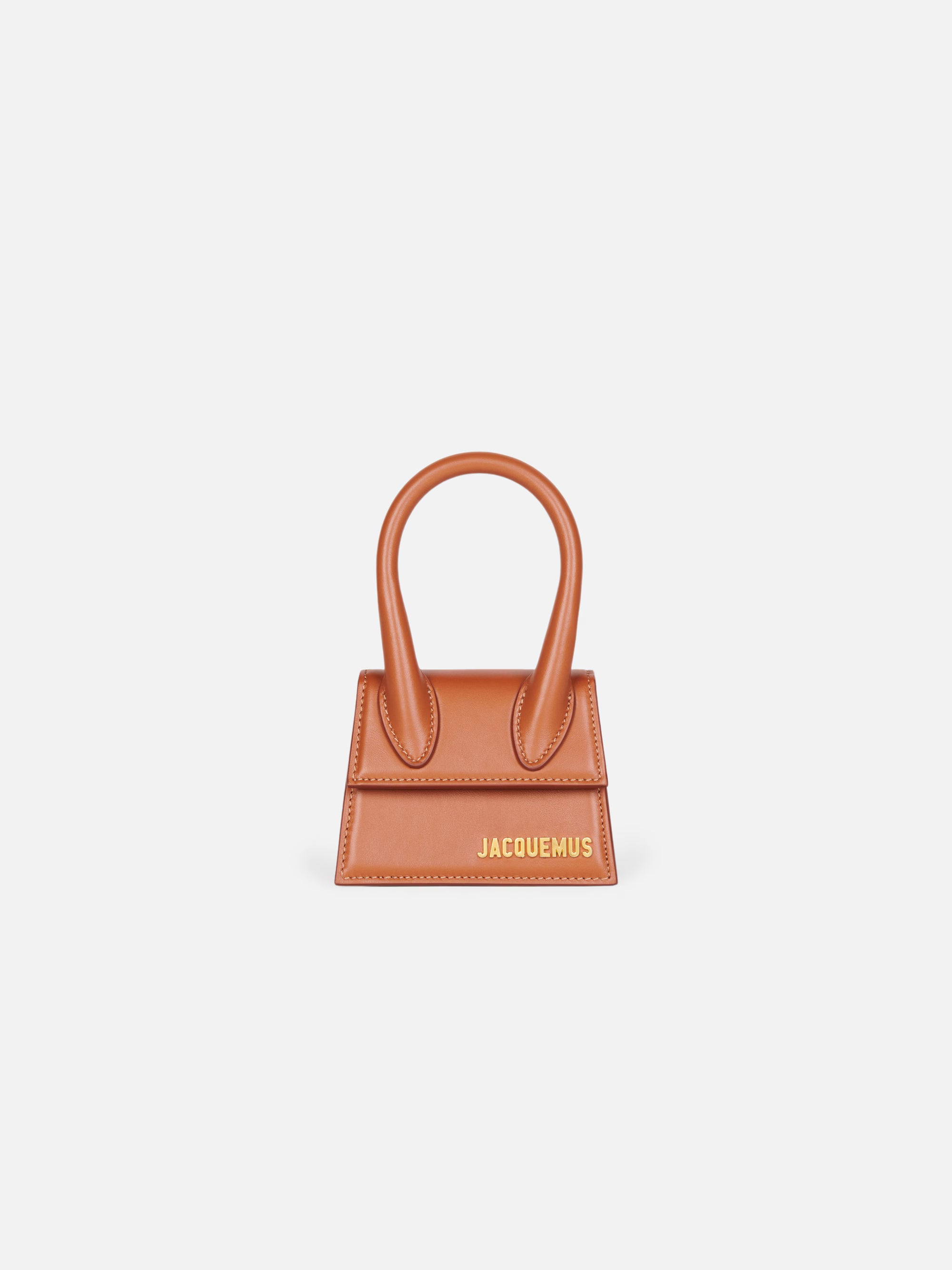 Jacquemus The Chiquito Signature mini handbag.