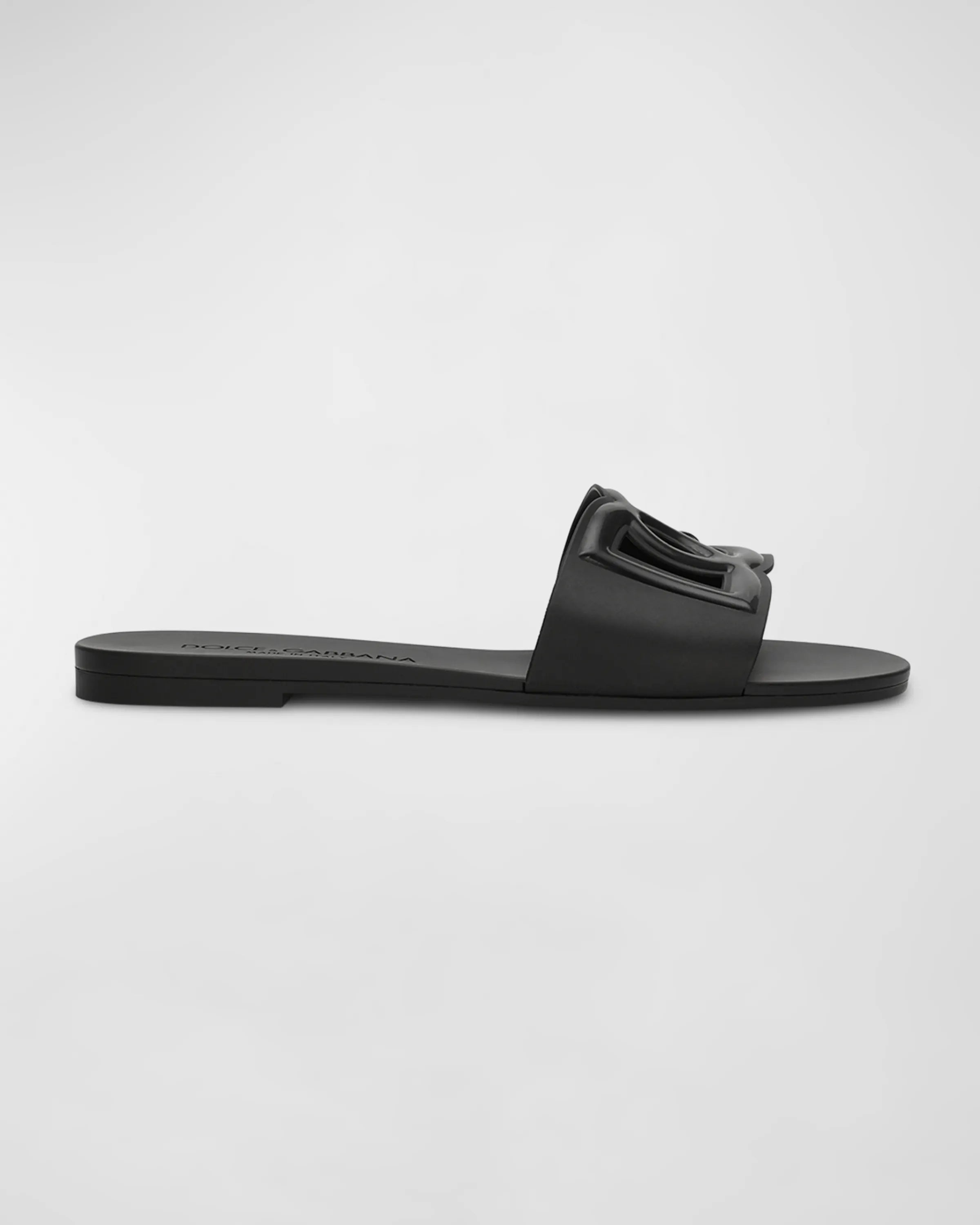 Dolce & Gabbana Rubber Beachwear Sliders