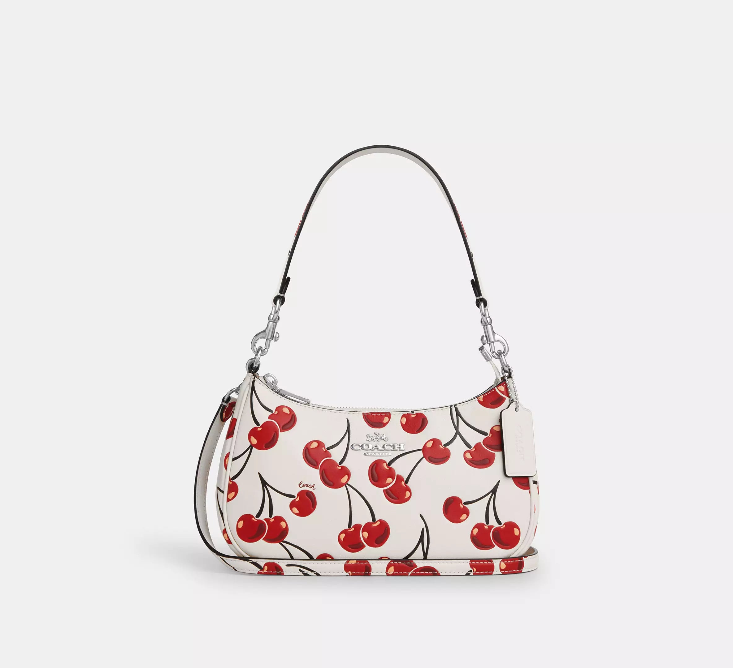COACH Teri Shoulder Bag With Cherry Print