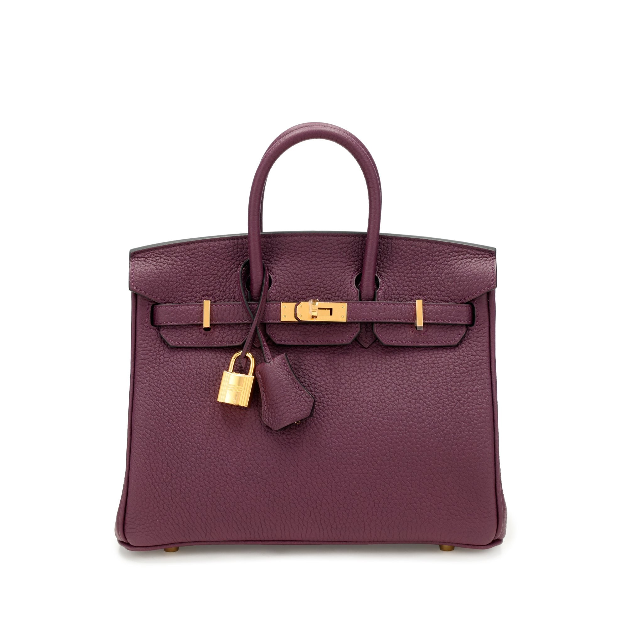 Hermès Cassis Togo Birkin Gold Hardware