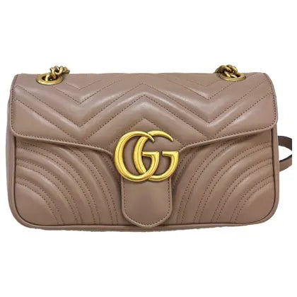 Gucci GG Marmont Flap leather crossbody bag