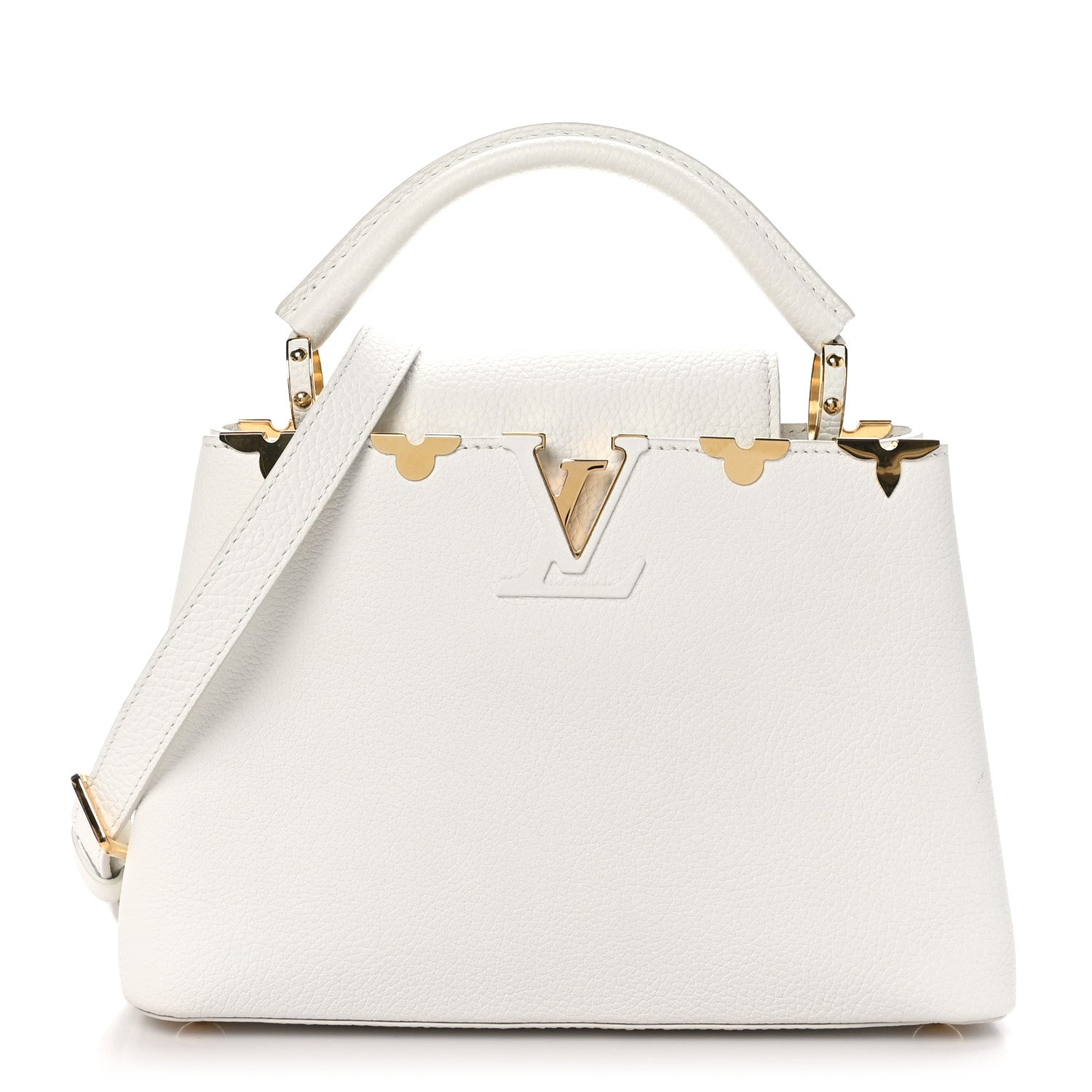 Louis Vuitton  Taurillon Embellished Flower Crown Capucines