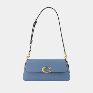 Coach Jet Shoulder Bag – Blue Leather