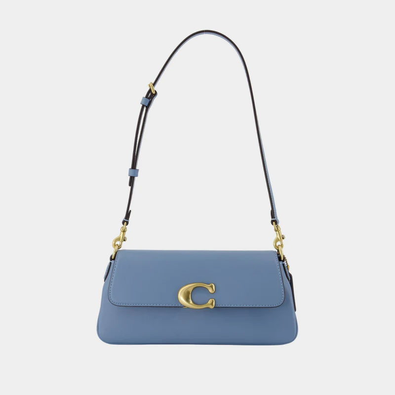Coach Jet Shoulder Bag – Blue Leather