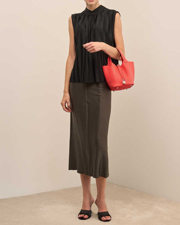 Hermès Picotin 18 Taurillon Clémence Orange Field