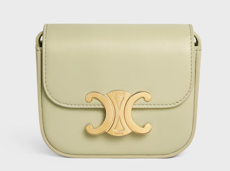 Celine MINI CLAUDE in Shiny calfskin