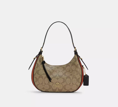 Coach Kleo Hobo In Signature Canvas