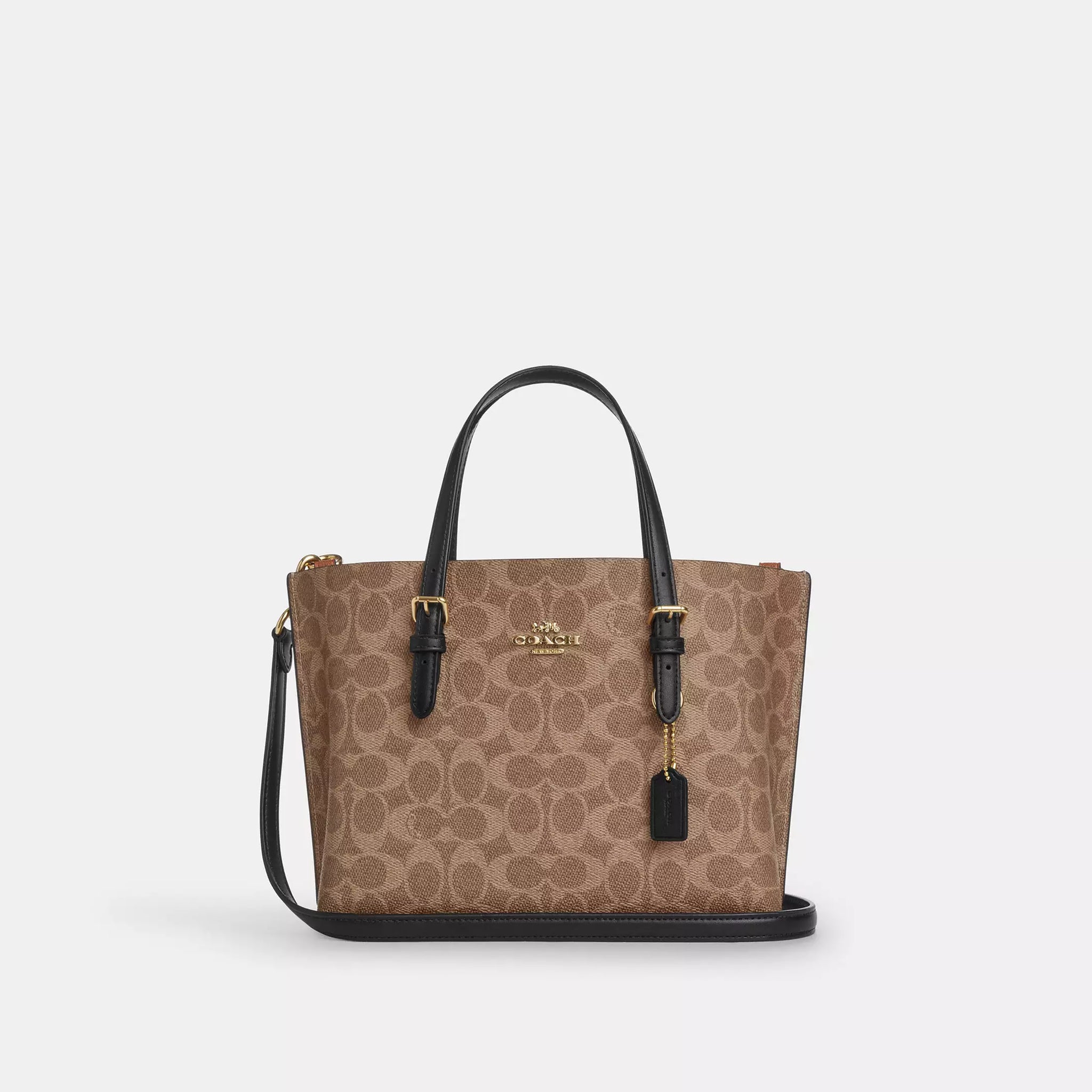 Coach Mollie Tote Bag 25 In Signature Canvas