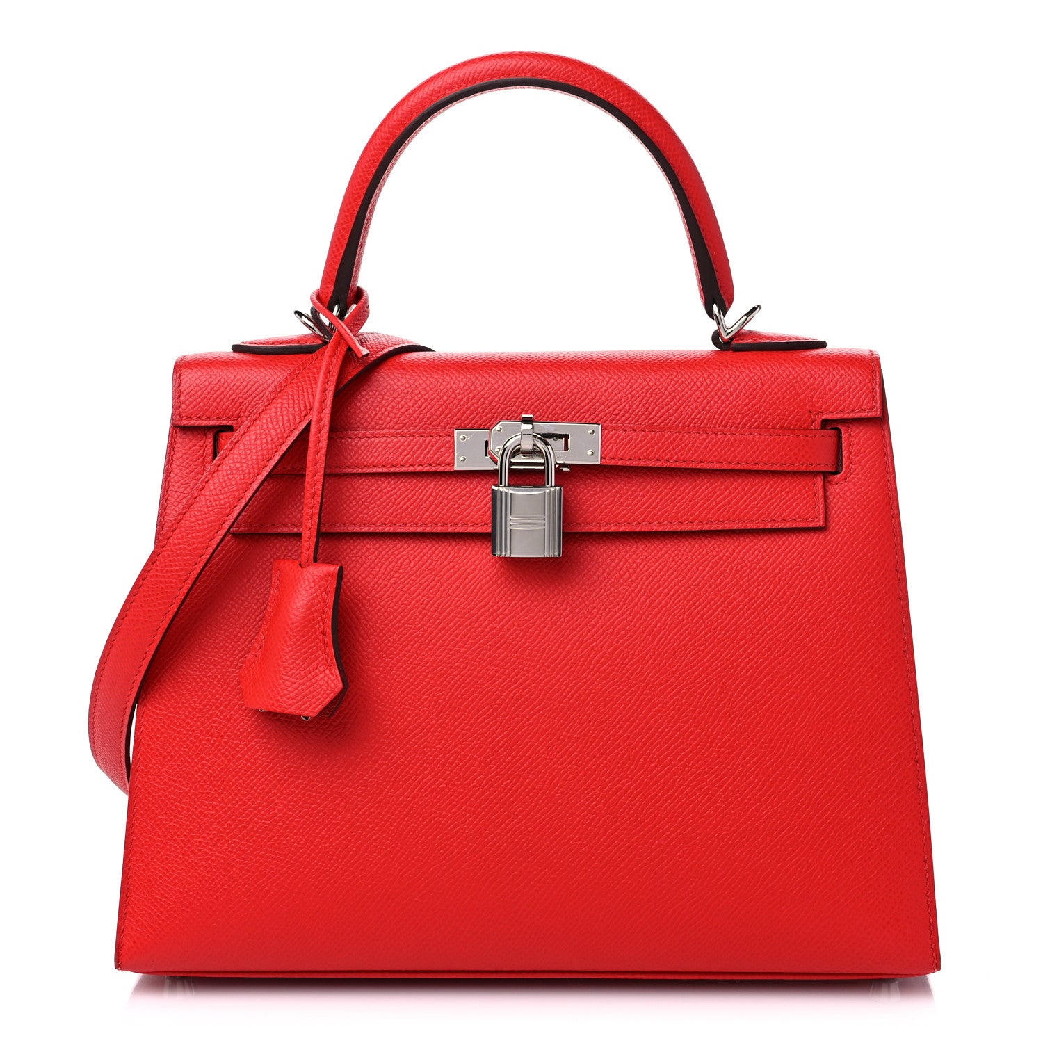 Hermès Epsom – Rouge de Cœur