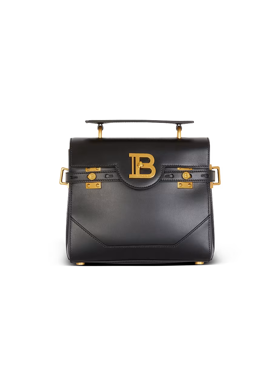 Balmain Smooth leather B-Buzz 23 bag