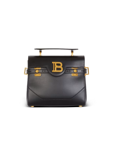 Balmain Smooth leather B-Buzz 23 bag
