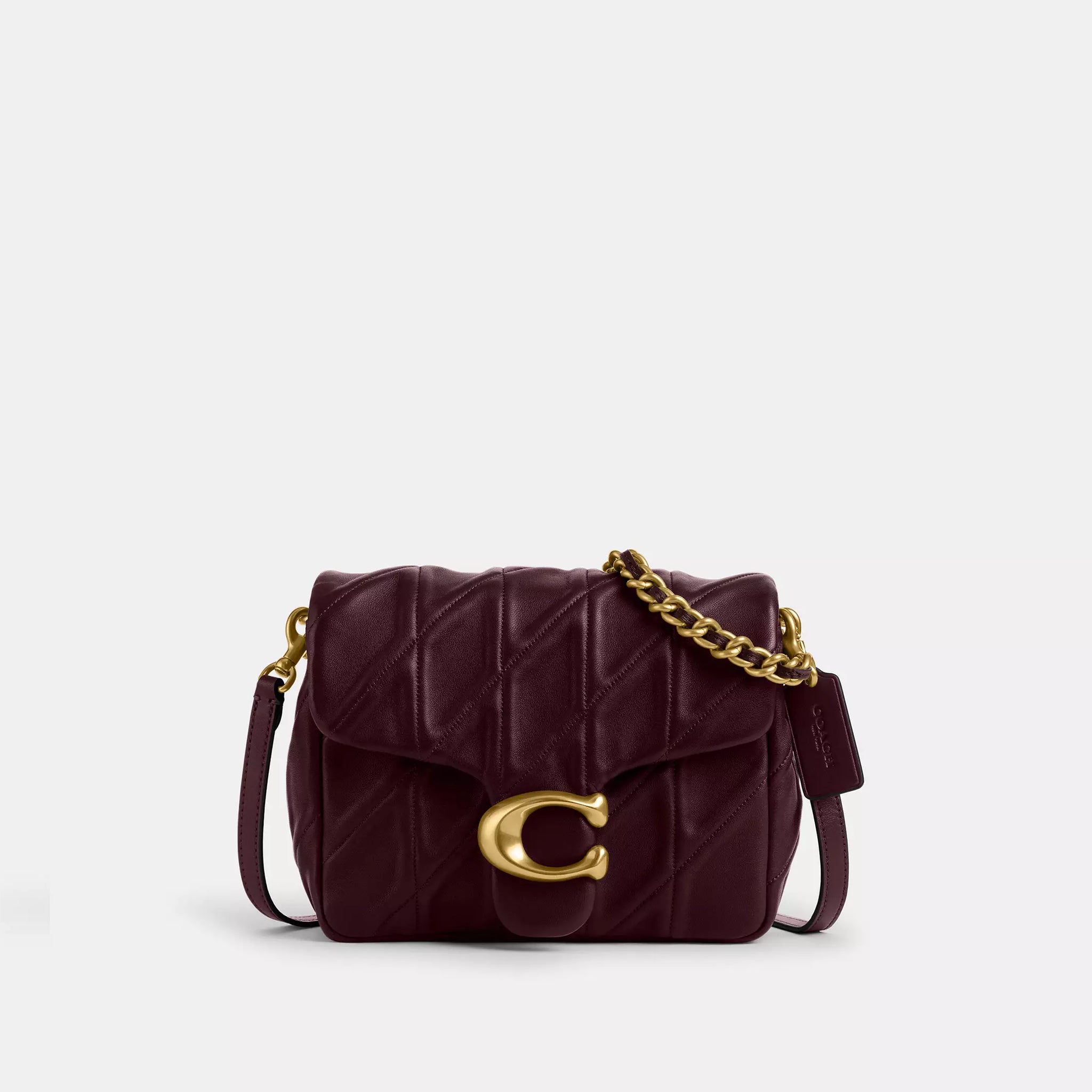 Coach Times Square Tabby Shoulder Bag With Quilting