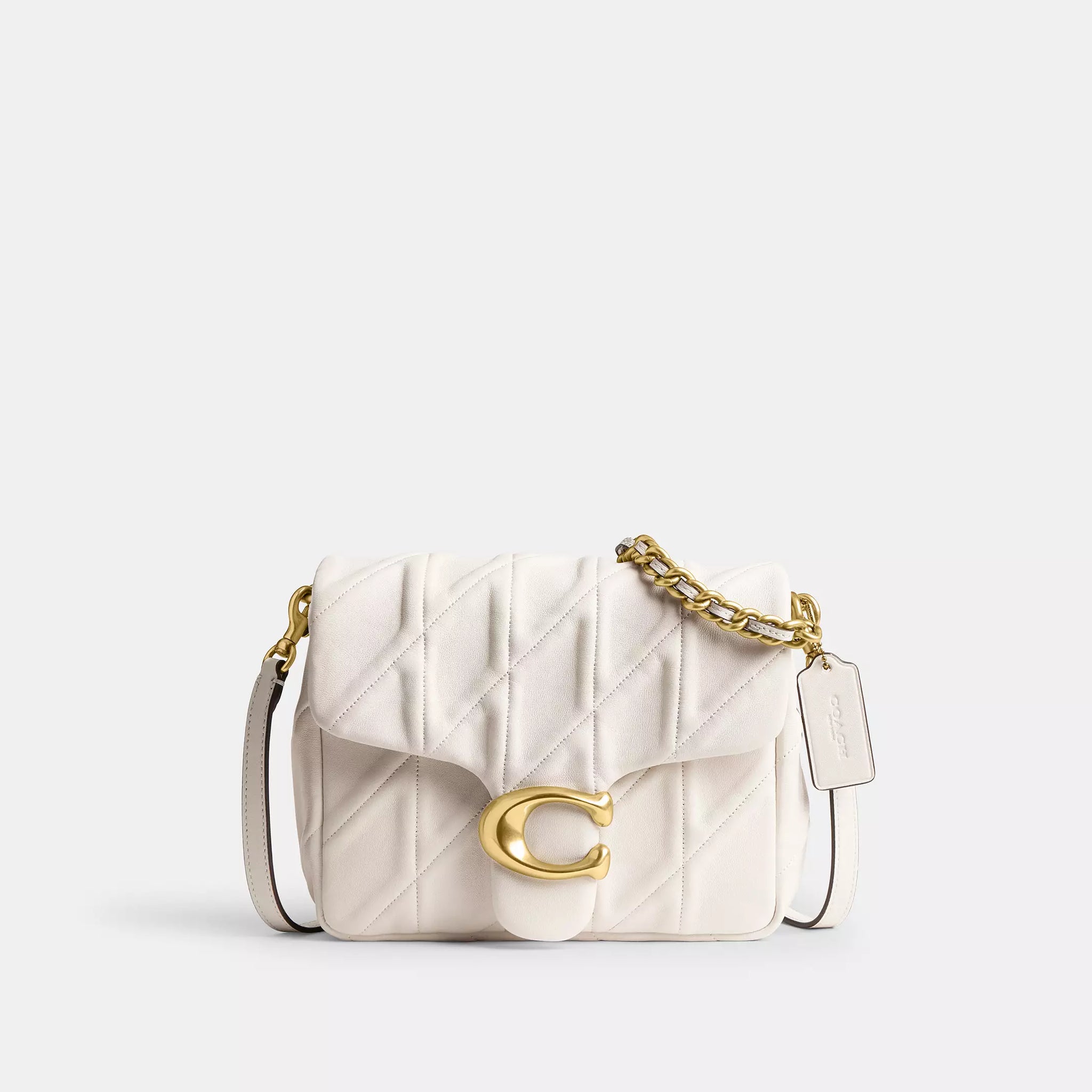 Coach Times Square Tabby Shoulder Bag With Quilting