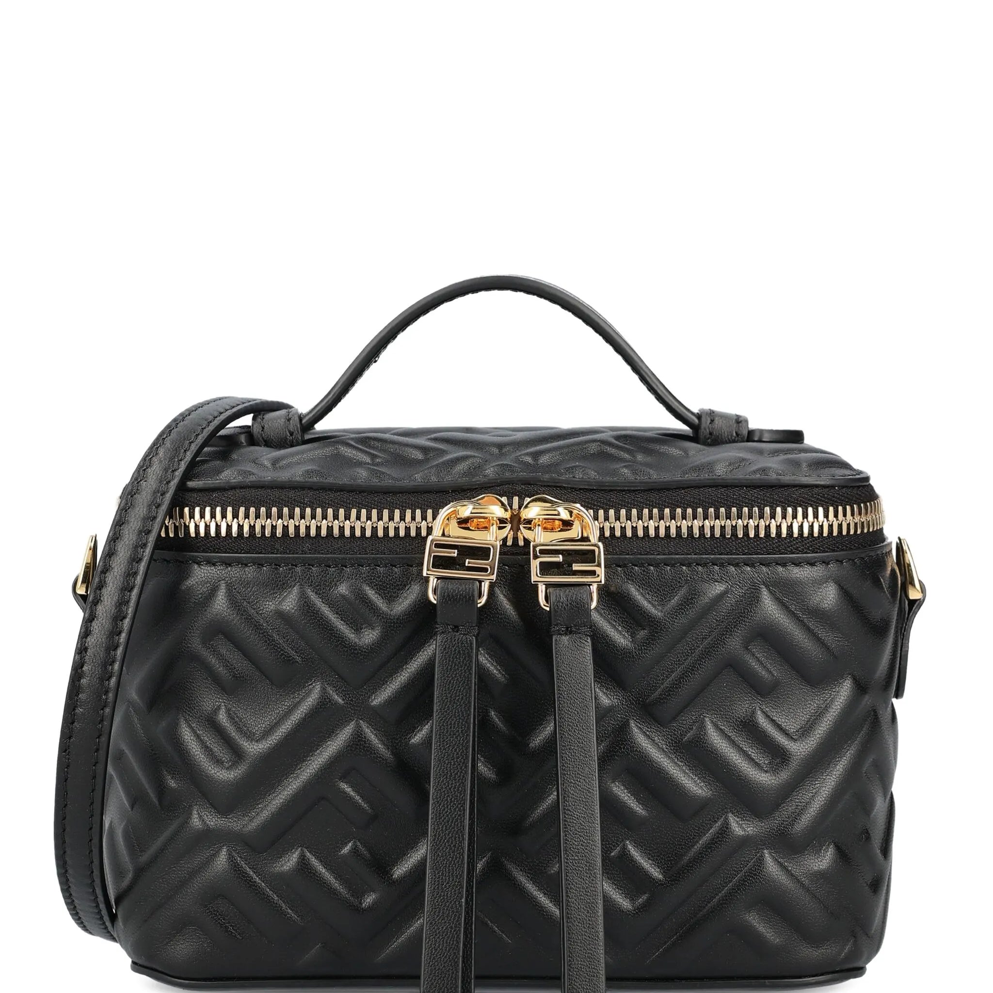 FENDI Vanity FF-monogram quilted tote bag