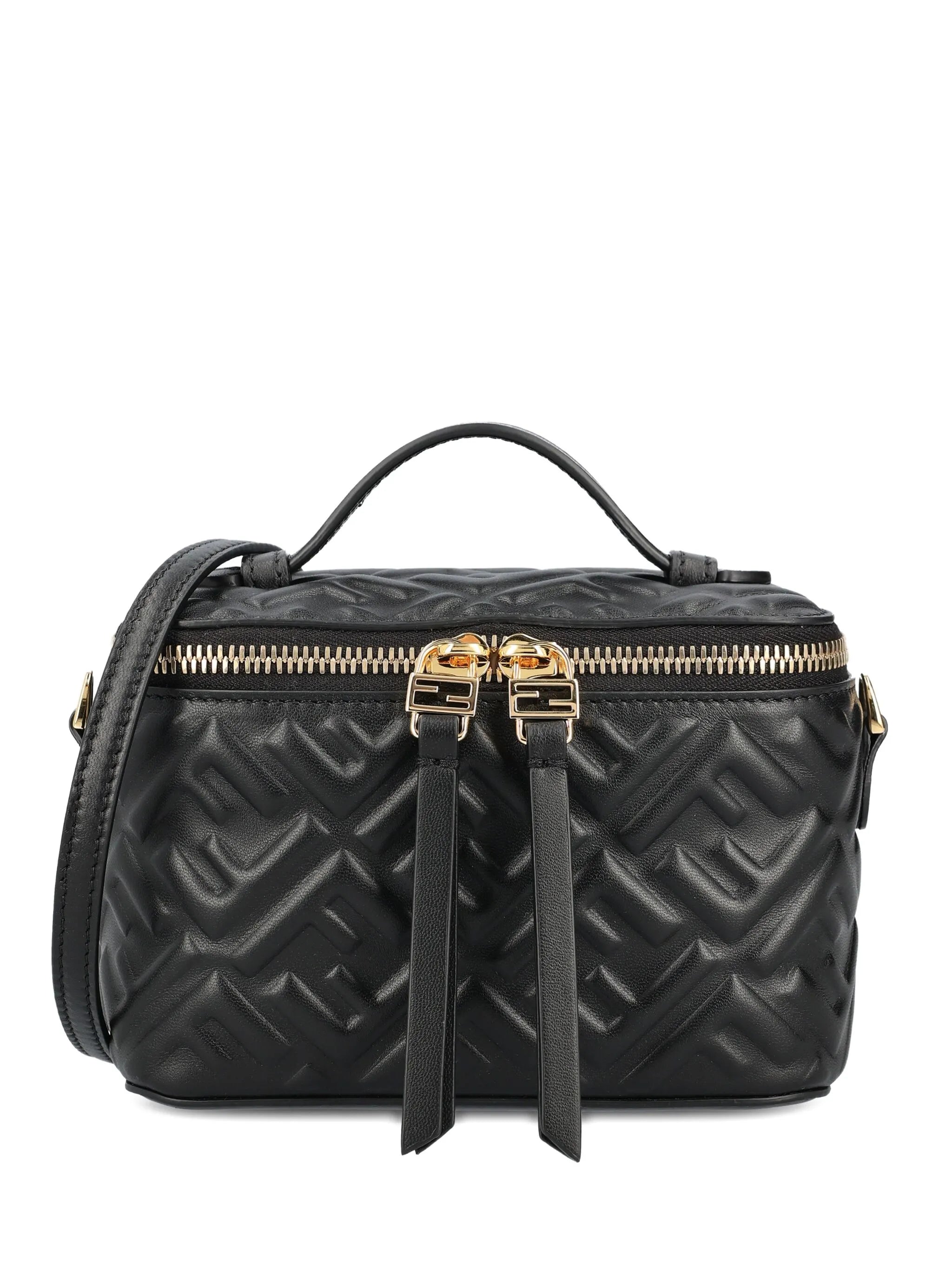 FENDI Vanity FF-monogram quilted tote bag