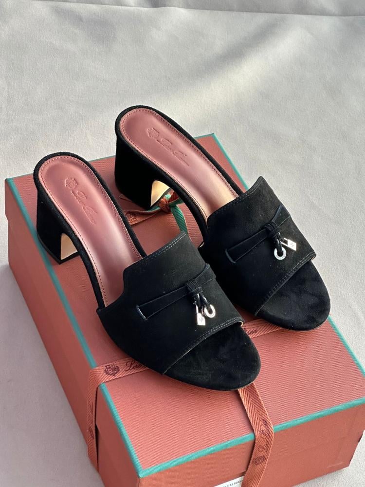 Loro Piana high heel sandals