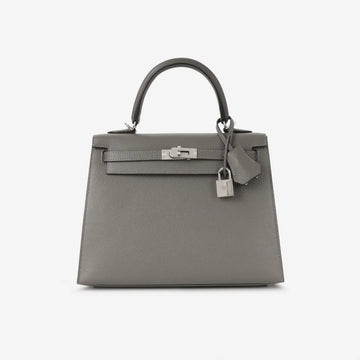Hermès - Gris Meyer Epsom | Palladium Hardware