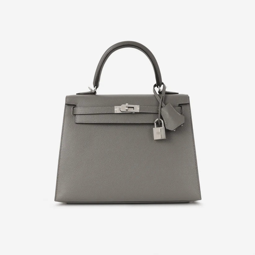 Hermès - Gris Meyer Epsom | Palladium Hardware