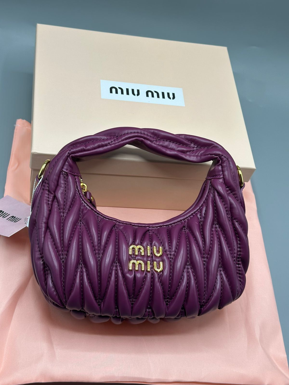 MIU MIU cresent bag