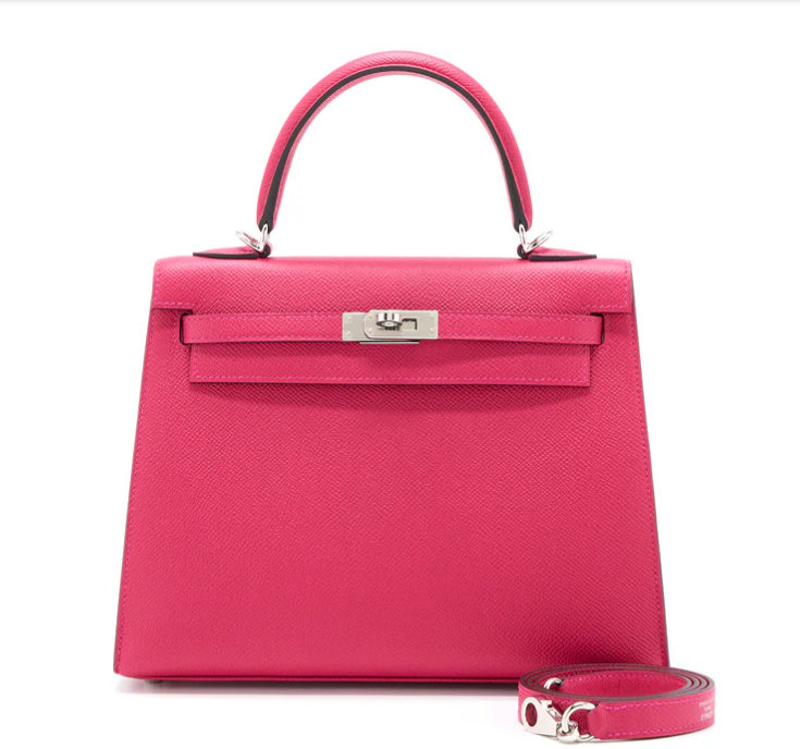 Hermès Epsom – Framboise / Prune