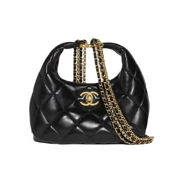 CHANEL Sheepskin Crossbody Handbag