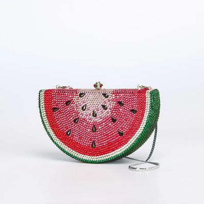 Glamour Grabs Watermelon Clutch Bag