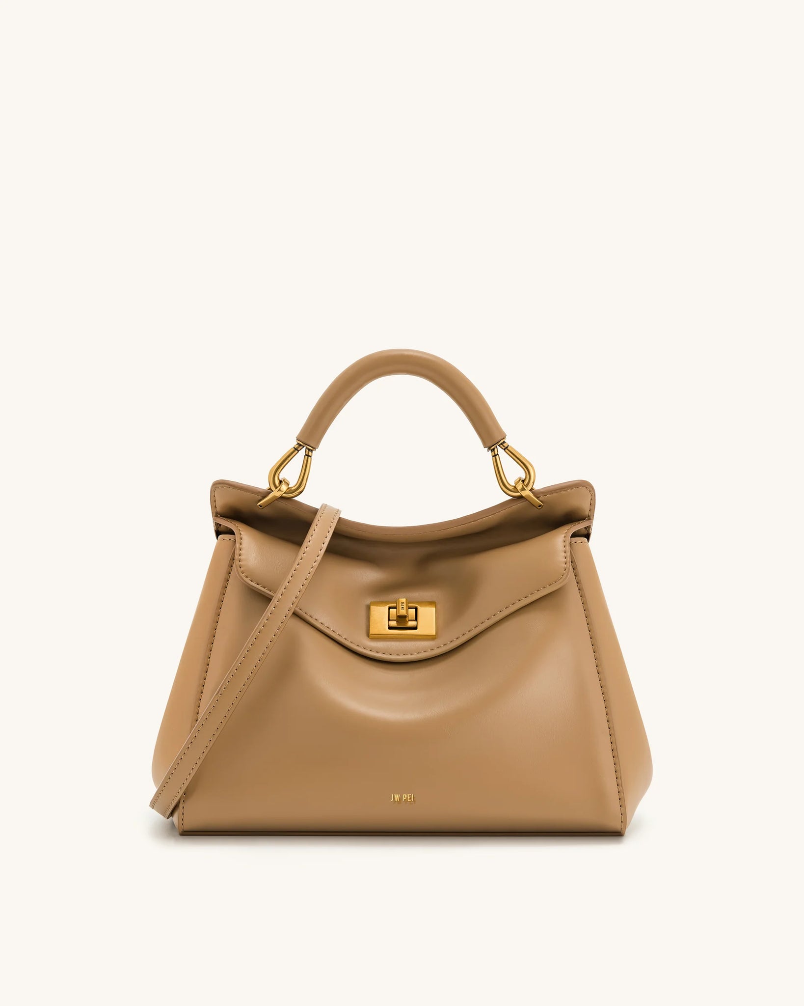 JWPEI Lucia Classic Top Handbag - Brown