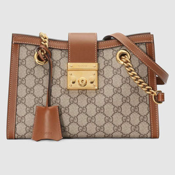Gucci Padlock Supreme Small GG Shoulder Bag