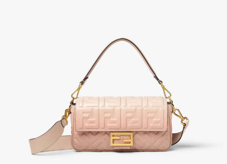 Fendi Baguette graduated-effect nappa leather bag