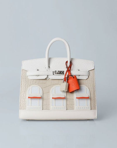 Hermès Limited Edition Birkin Faubourg Sellier – Neige White Matte Alligator