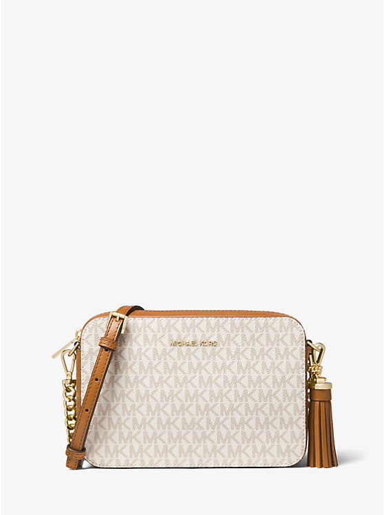 Michael Kors Jet Set Medium Logo Crossbody Bag
