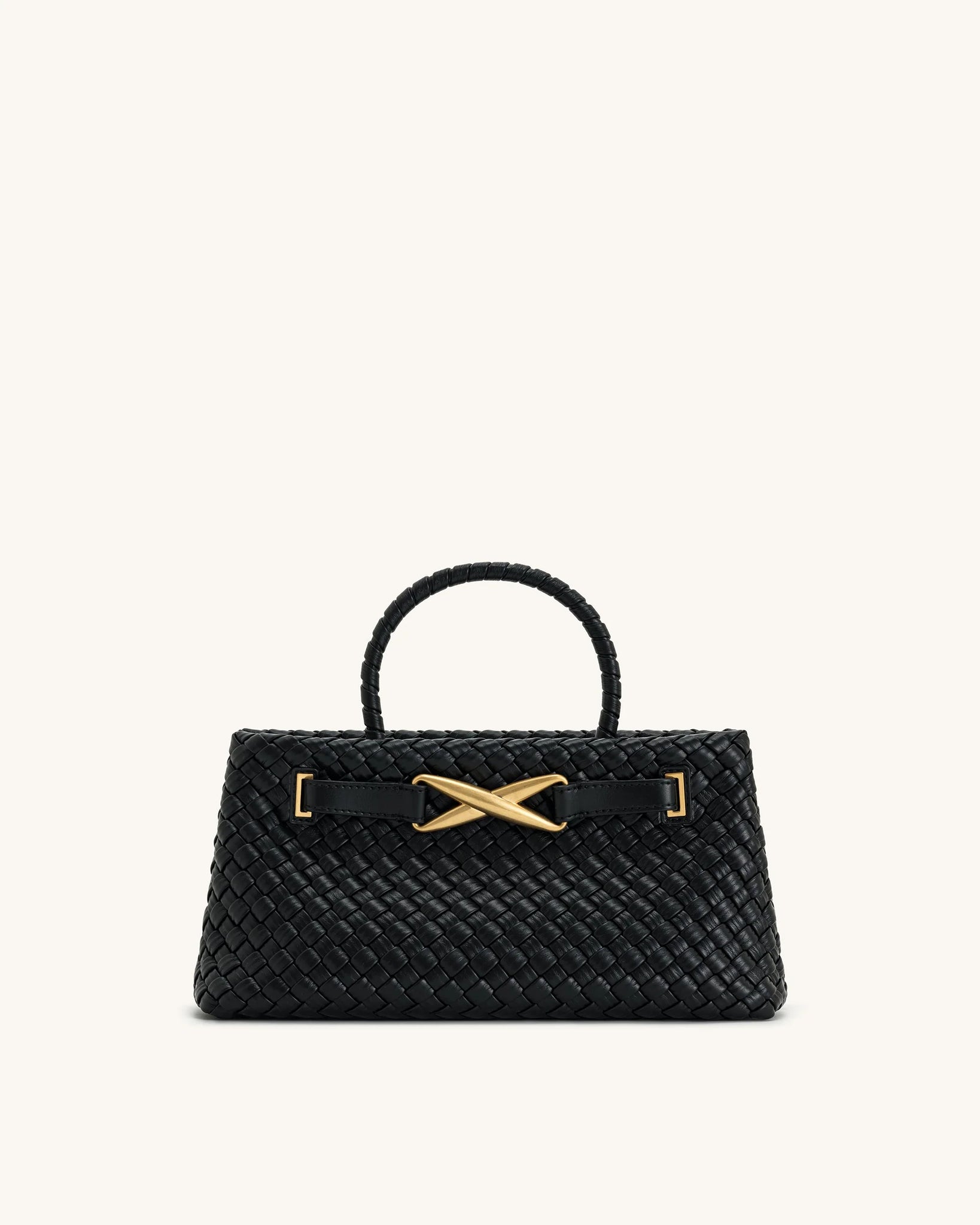 JW PEI Elora Woven Tote Bag - Black