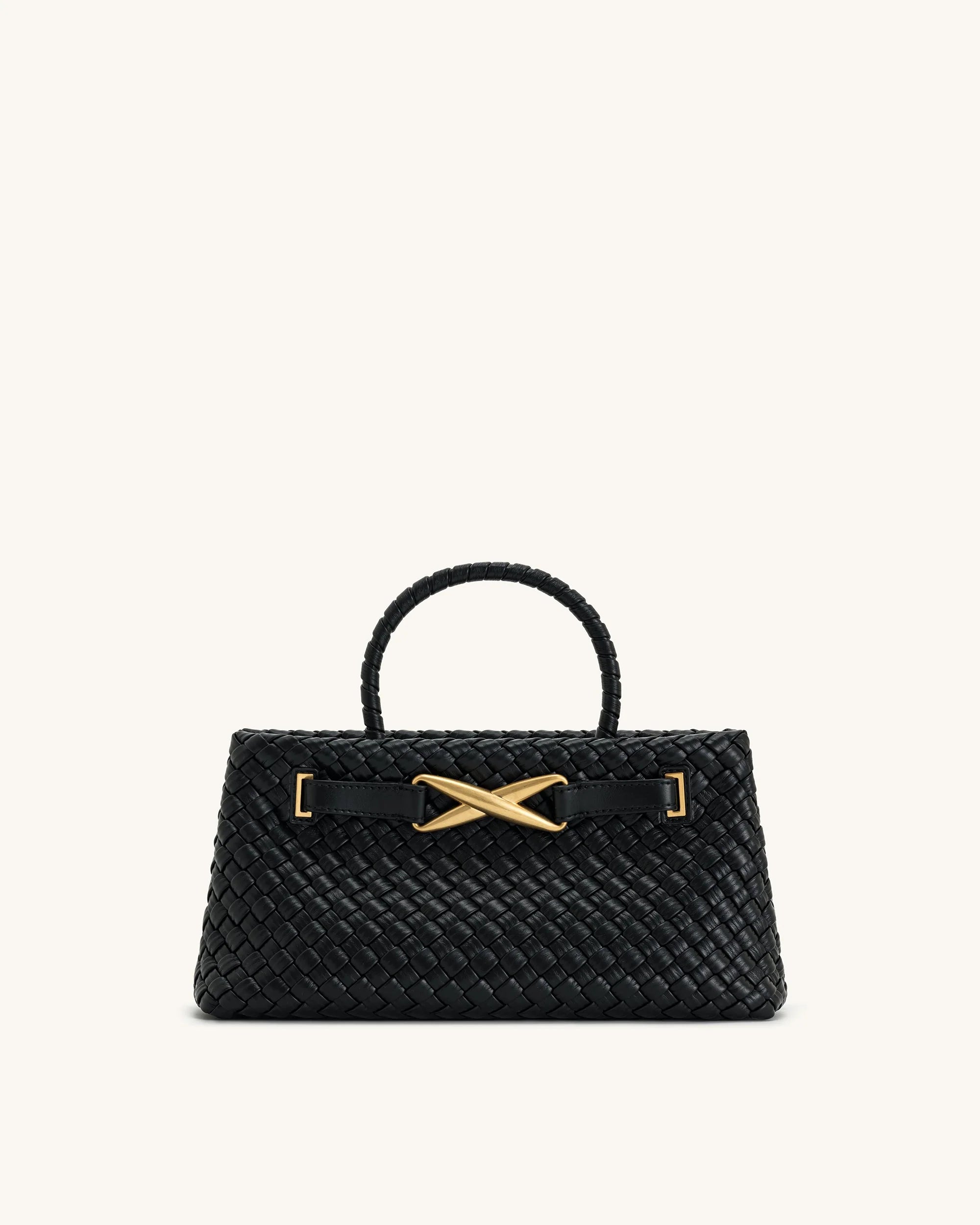 JW PEI Elora Woven Tote Bag - Black